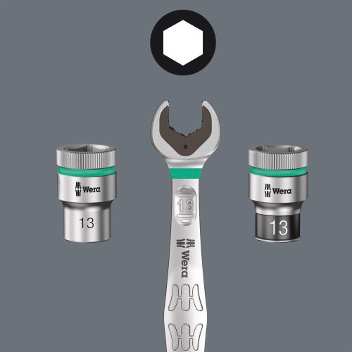 Wera(ヴェラ) 05005451001 | 9607 マグネットレール B インパクター1, ソケットレンチセット, 10点 日本正規輸入品_4