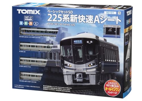 TOMIX Nゲージ ベーシックセットSD 225系 新快速 Aシート 90191 鉄道模型 入門セット