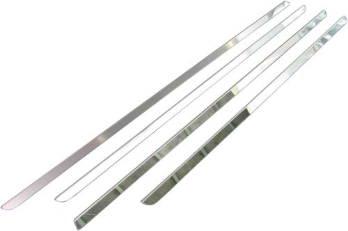 BRIGHTZ タントカスタム L375S L385S 超鏡面ステンレスメッキウィンドウモール 4PC  WIN−SIL−075  L375 L385 L 375 385 タント カスタム