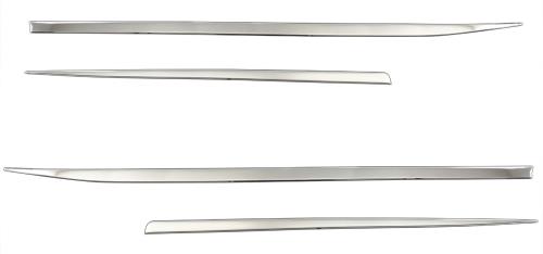 BRIGHTZ クラウンクロスオーバー TZSH35 AZSH35 超鏡面ステンレスメッキサイドドアアンダーモール 4PC  SID−MOL−175  TZSH AZSH H35 35 クラウン クロスオーバー