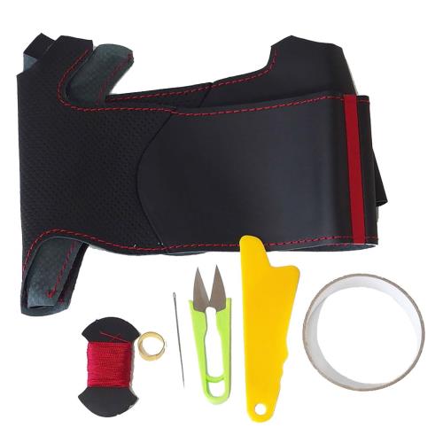 コペン momoステアリング ステアリング本革巻替キット NSデザイン 1NS1D25 パンチングレッド