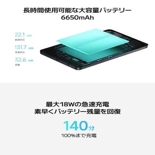 Redmi Pad SE 8.7 4G セルラーモデル デュアルSIM 8.7インチ 4GB+64GB(最大2TB拡張) 90Hz 低ブルーライト 最大輝度600nit 5:3アスペクト比 MediaTek WidevineL1 Dolby Atmos デュアルスピーカー 6650mAh 18W急速充電 Wi-Fi Bluethooth 読書 会議 グラファイトグレー_5