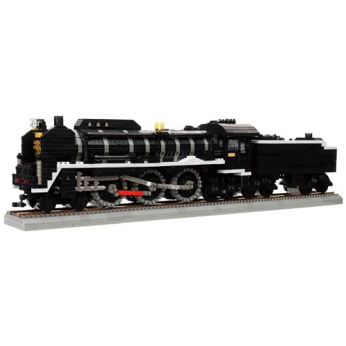 カワダ(Kawada)ナノブロック 蒸気機関車 デラックスエディション NB-062 7×42×21cm 12才以上 インテリア ホビー NB-062