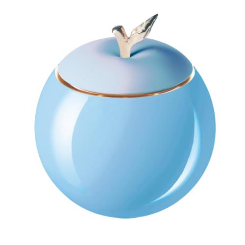 魔法のおりん Apple(アップル) 16 シルバー×マット水色×水色 日本製 5206549-1