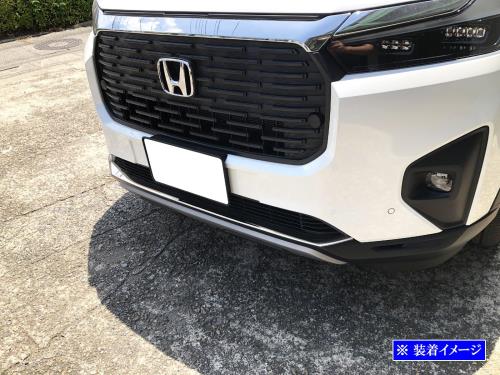 BRIGHTZ WR-V DG5 超鏡面ステンレスメッキフロントバンパーリップモール  FRO−LIP−075  WRV DG_3