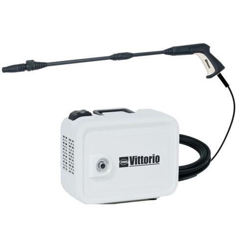 Vittorio(ヴィットリオ) 高圧洗浄機 ZS-705-10 静音タイプ 最大許容圧力 11.0MPa 常用吐出圧力7.0MPa  HighLow 機能付(常用吐出水量：(High)300L/h (Low)240L/h) ソフト高圧ホ−ス10m付 本体幅283×奥行391×高さ297？ 本体重量約6.4kg 洗車・外壁・住宅街