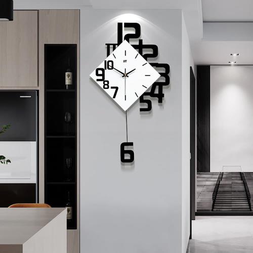 壁掛け時計 おしゃれな 静音 人気ランキング 電池式 掛け時計 壁掛け wall clock 連続秒針 ウォールクロック 壁時計 薄型のデザイン かわいい シンプル キャンパスウォールクロック リビング 寝室 部屋飾り 非電波時計 (中型サイズ)