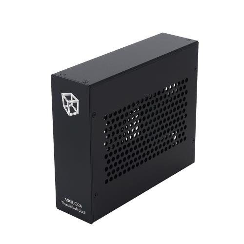 ANQUORA Thunderbolt 3 接続 PCIe 拡張ボックス PCIeカード外付けケース PCIe 3.0 x16スロット搭載 アルミ合金製筐体 ノートPC/デスクトップPC対応 DeckLink キャプチャーカード互換 (TD1)