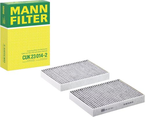MANN マンフィルター 活性炭入りフィルター エアコン キャビン フィルター ビーエムダブリュー ロールスロイス CUK23014-2 [並行輸入品]