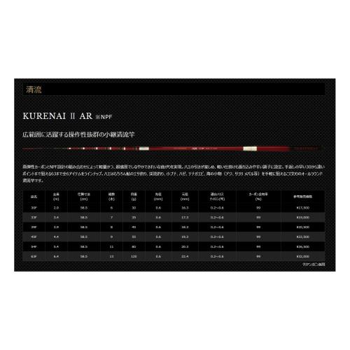 サンテック(Suntech) 小継清流竿 KURENAI ？ AR ※NPF 33F