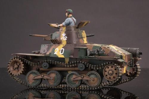 MONO/ドラゴン 1/35 TANKS OF THE WORLD WW2 日本陸軍 九五式 軽戦車 ハ号 初期型 プラモデル MD009 (戦車)_4