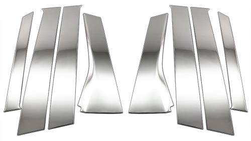 BRIGHTZ シャトル GK GP 超鏡面ステンレスメッキピラーパネル バイザー無用 8PC  PIL−SIL−484  GK8 GK9 GP7 GP8 K8 K9 P7 P8 7 8 9 シヤトル