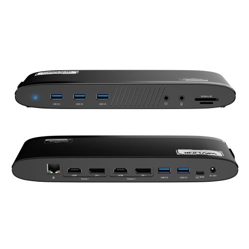 WAVLINK Universal Dual 5K DisplayLink ドッキングステーション｜USB