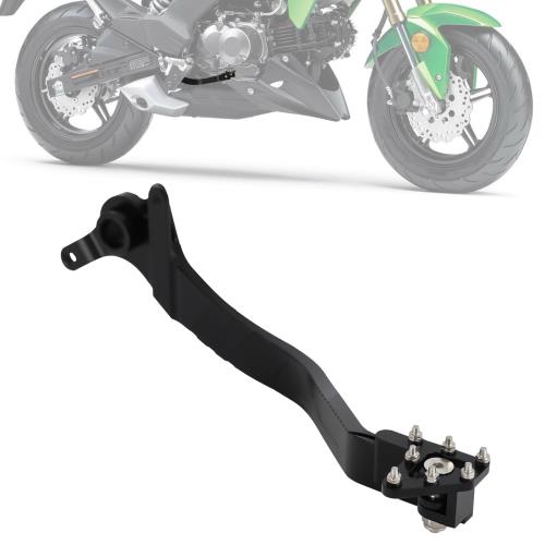 JFG バイク フット ブレーキペダル 可倒式 滑り止め アルミ製 適用車種 Z125（2019-2025） オートバイ ブレーキ ペタル レバー バイクパーツ ‐ ブラック 7,537円