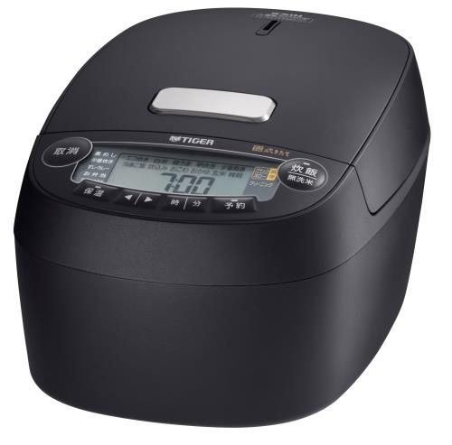 タイガー魔法瓶(TIGER) 炊飯器 一升 圧力IH 炊きたて 遠赤5層土鍋蓄熱コート釜 粒立ち保温 お手入れ簡単 ブラック JPV-S180KO