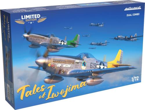 エデュアルド 1/72 デュアルコンボ リミテッドエディション P-51D テイルズ・オブ・硫黄島 プラモデル EDU2152 (飛行機) 9,603円