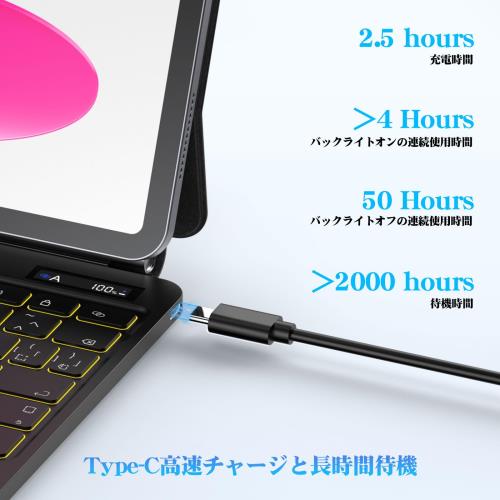 マジックキーボード BETTDOW 2025 iPad A16 11インチ2022 iPad第10世代