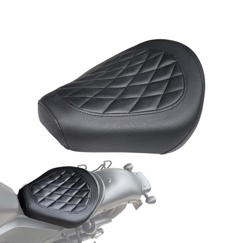 バイクシート レブル250 レブル500 専用（2017〜2023年式） 高反発クッション 高密度スポンジ 防水PUレザー 滑り止め 防汚 速乾 座り心地良い ブラック 交換用 交換 軽量設計