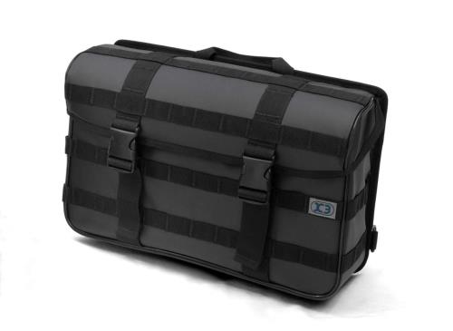 キジマ(Kijima) K3 バイク用品 ウォータープロテクトサイドバッグ WP04 防水仕様 容量16L ブラック ZK3-10011B