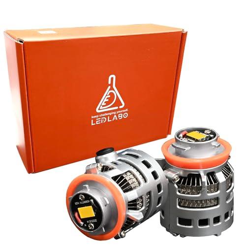 LEDLABO L1B フォグランプ 新型 14000ルーメン 黄色 純然たる 取り替えっこ用 弁膜 蒸気霧 後後ばらい 車検相応う 40系 アルファード ヴェルファイア ご機嫌はやりっ子 200系 12v