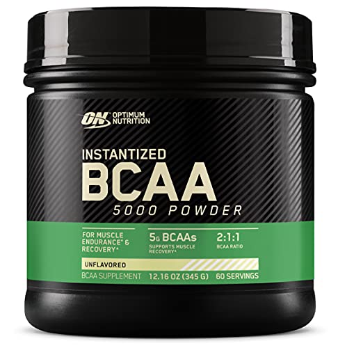 国内正規品ON BCAA 5000 パウダー 345g (ノンフレーバー) 分岐鎖アミノ酸 オプティマムニュートリション(Optimum Nutrition)の通販は
