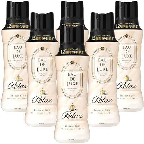レノア オードリュクス 香り付け専用ビーズ マインドフルネスシリーズ リラックス 本体 520mL×6本の通販は