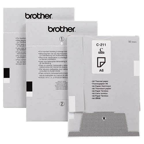 ブラザー工業(Brother Industries) brother MPrint用ペーパーカセット感熱紙 C-211 20個入りの通販は