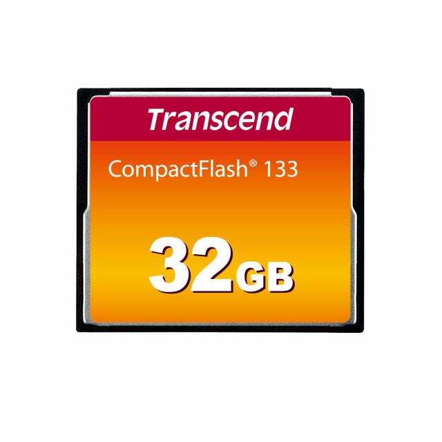 トランセンドジャパン トランセンド CFカード 32GB (133X TYPE I )データ復旧ソフト無償提供TS32GCF133の通販は