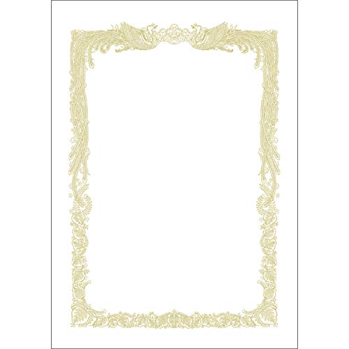 ササガワ 賞状用紙 タカ印 OA対応 横書き用 白 B4 100枚 10-1171の通販は