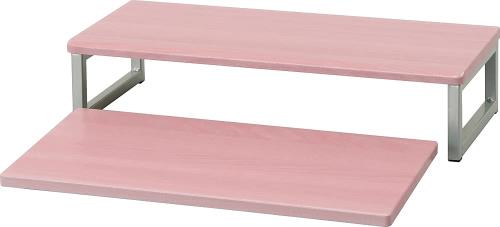 ナカバヤシ キーボードスライダー 机上ラック ディスプレイボード ナチュラル木目 DTR-201NMの通販は