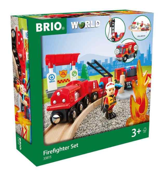 BRIO WORLD ファイヤーレスキューセット 33815の通販は