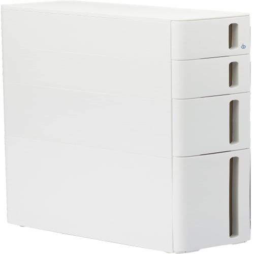 サンカ 隙間収納 完成品 ストランティ ドロアーC ホワイト 色(幅17×奥行45×高さ85cm) squ+ DC-2101WH 日本製の通販は