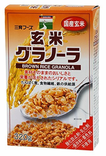 三育フーズ 玄米グラノーラ 320g ×6セットの通販は