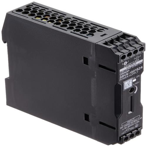 オムロン(Omron) スイッチング・パワーサプライ 単相 15W AC100-240入力/DC90-350入力 24V0.65A出力 (正式製品型番:S8VK-G01524)の通販は 6,960円