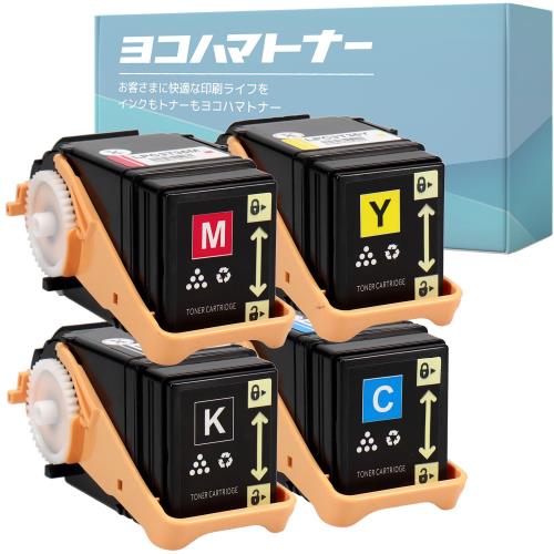 横トナ EPSON(エプソン)用 LPC3T35 互換トナーカートリッジ 4色セット