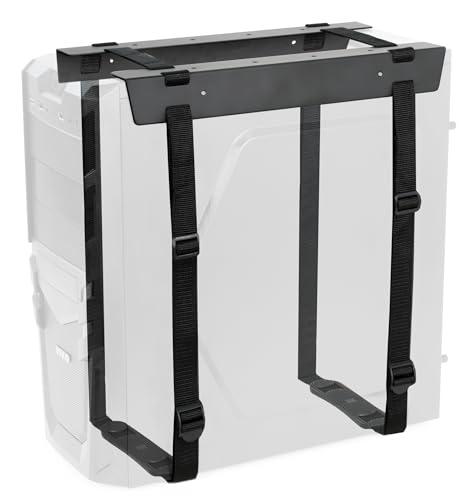 VIVO デスク下と壁マウント PC 調節可能なストラップとスチールブラケットホルダー、コンピューターケースキャリア、ブラック、MOUNT-PC02Sの通販は 9,403円