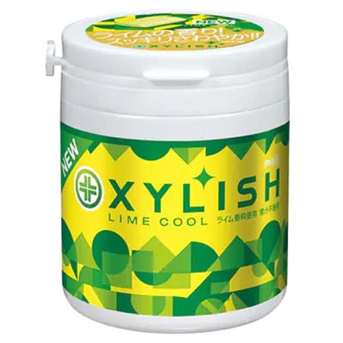 明治 キシリッシュガム ライムクールボトル 94g×4個入×(2ケース)の通販は