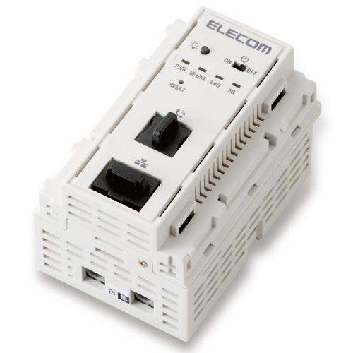 エレコム WiFi 無線アクセスポイント 埋め込み型 JIS規格 マルチメディアコンセント対応 ac750 11ac 433+300Mbps AC電源 デュアルバンド WAB-S733IW-ACの通販は
