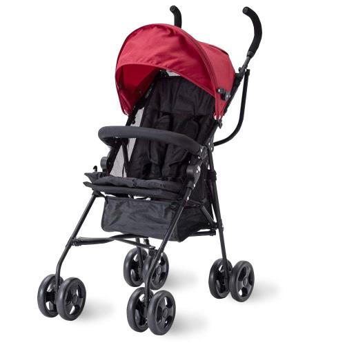 アイリスプラザ ベビーカー おでかけバギー B型 折りたたみ アルミ 軽量 ハイシート (年中使える) 大型タイヤ 日よけカバー レッド 7か月~ 88-1038 1個 (x 1)の通販は 6,500円