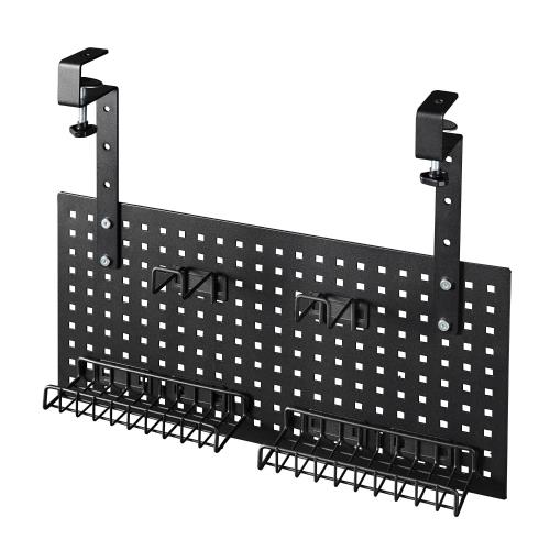 Bauhutte ( バウヒュッテ ) ケーブルオーガナイザー BHP-C500-BK ケーブルトレー デスク下 ケーブル 収納 ケーブルラック 配線トレー 配線 整理 隠し