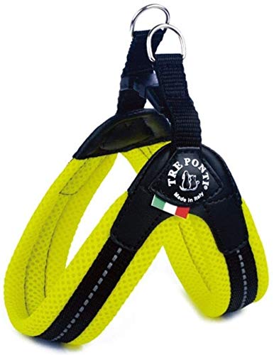 TRE PONTI (トレポンティ) Fibbia Soft Mesh フィッビア ソフトメッシュ クッション性 通気性良し ハーネス 犬用 (小型犬用)の通販は 6,036円