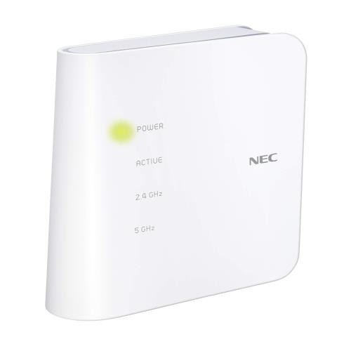 NEC 無線LAN Atermシリーズ 新規単体 WiFi ルーター Wi-Fi5 (11ac) / WF1200CR 3ストリーム (5GHz帯 / 2.4GHz帯) ？PA-WF1200CR ホワイトの通販は 6,875円