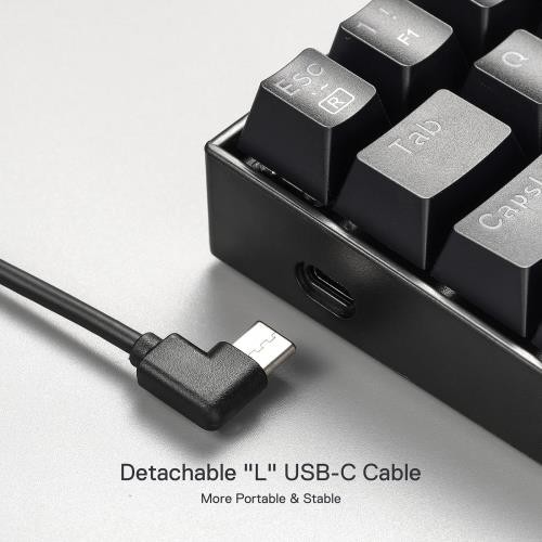 Redragon K630 Dragonborn 60%有線RGBゲーミングキーボード 61キーコンパクトメカニカルキーボード リニアレッドスイッチ付き プロドライバーサポート ブラックの通販は