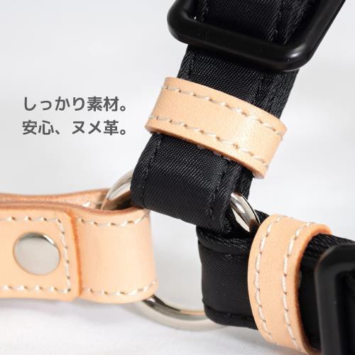 [ラフィカロ] ハーネス 小型犬 中型犬 犬ハーネス おしゃれ 犬用 犬用胴輪 ドッグ軽い 簡単装着 人気 丈夫 首輪 リード 着脱簡単 ・ ブルーの通販は