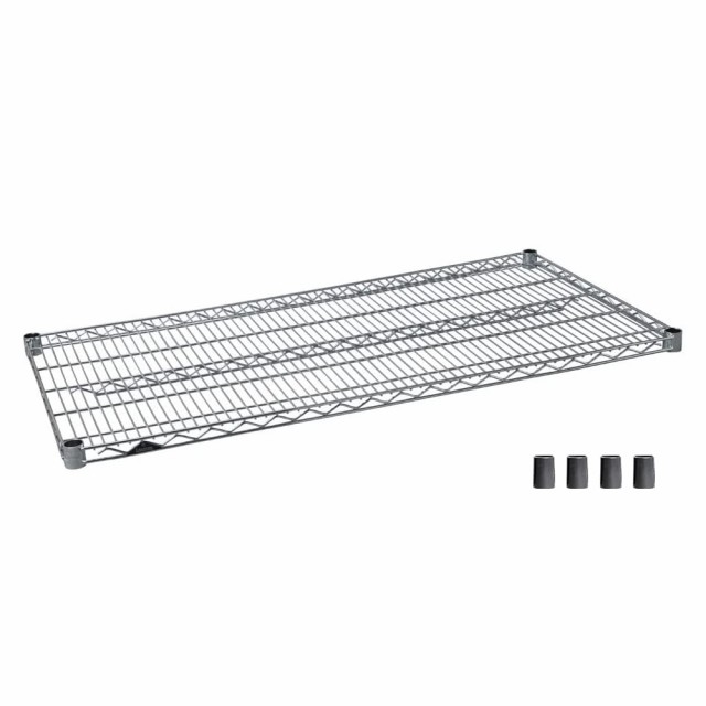 ドウシシャ ルミナスレギュラー スチールラックパーツ スチール棚板 幅121.5×奥行61cm SHL1260SL スリーブ4個付き 耐荷重250kg 頑丈 業務用 スチールシェルフ 追加棚板 天板 防錆加工 ポール径25mm 幅120 奥行60モデルの通販は