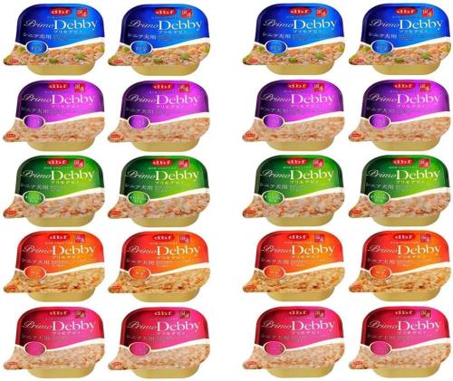 デビフ ドッグフード プリモデビィ シニア犬用 5種セット 95g (5種(各4個))の通販は 5,092円