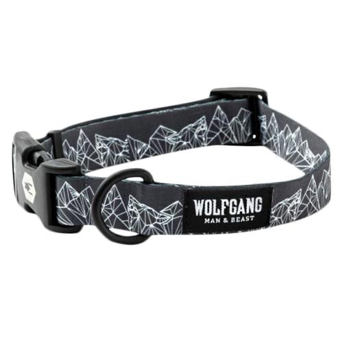 WOLFGANG MAN  BEAST/ウルフギャング マン＆ビースト WolfMountain Collar Lサイズ 巾 2.5cm x 首回り 46-66cm大型犬用首輪の通販は