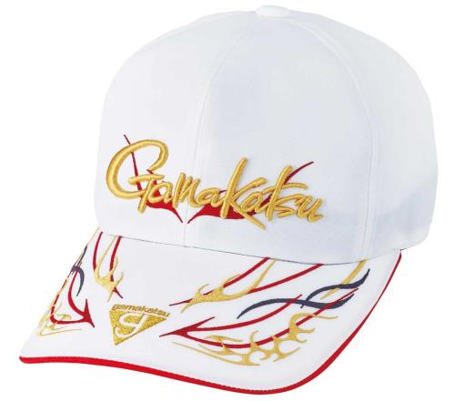 がまかつ(Gamakatsu) ロングバイザーキャップ GM9888 ホワイト M