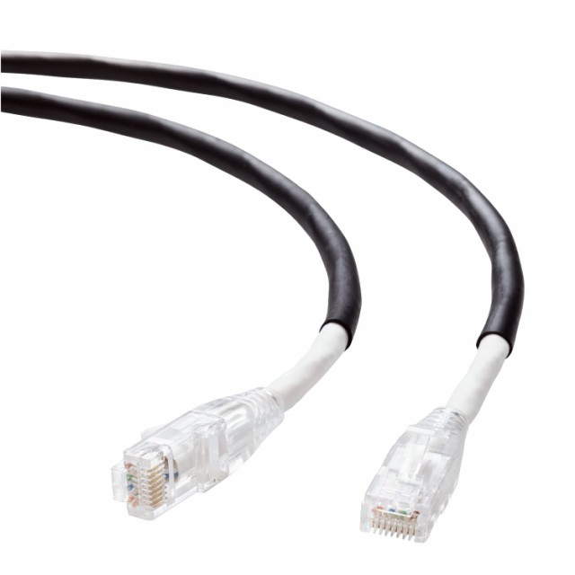 エレコム LANケーブル CAT6A 30m 屋外用 耐候性 cat6a対応 ブラック LD-GPAOS/BK30の通販は