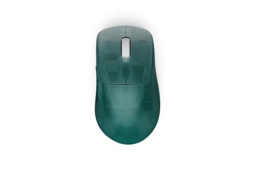 WAIZOWL ワイズオール OGM PRO ワイヤレス 無線 2.4G Bluetooth 左右非対称 エルゴノミクス ゲーミングマウス PAW3395センサー 肉抜きなし Featherコーディング 軽量 68g 日本語取扱説明書付き国内正規品 (墨羽)の通販は 9,828円